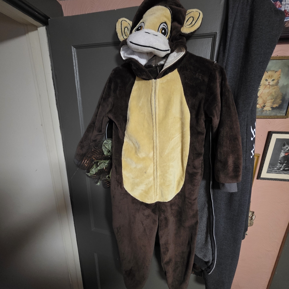 Brown Monkey Kids Bodysuit